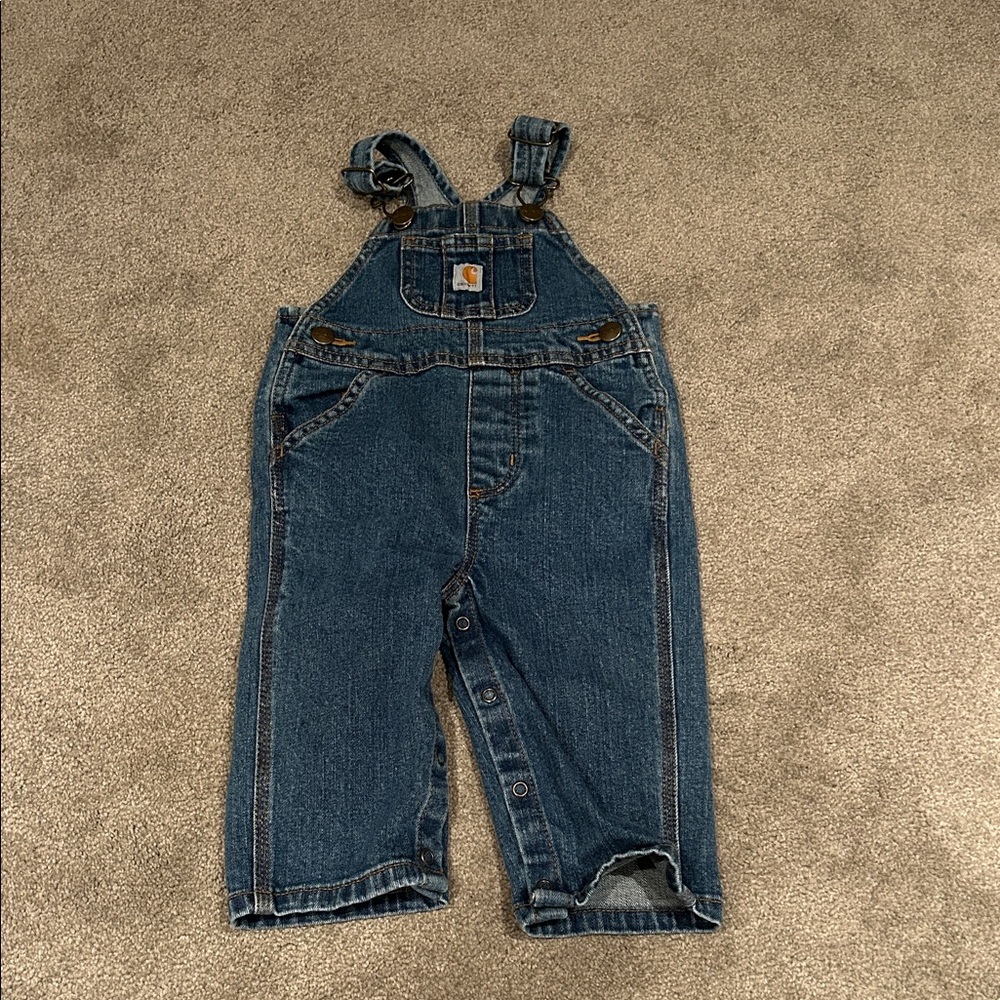 Carhartt Blue Kids Overalls